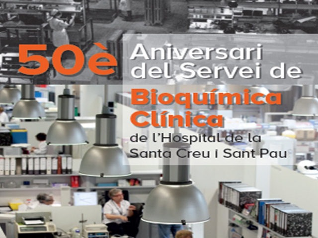 50è aniversari del Servei de Bioquímica