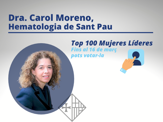 La Dra. Moreno entra al rànquing per optar als Top 100 dones líders