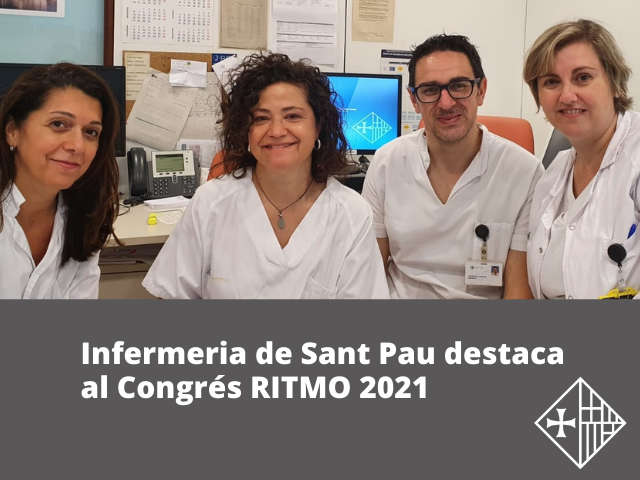 Infermeria de Sant Pau destaca al congres RITMO 2021