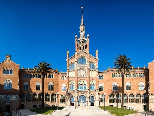 Missatge del president de la Generalitat des del Recinte Modernista de Sant Pau