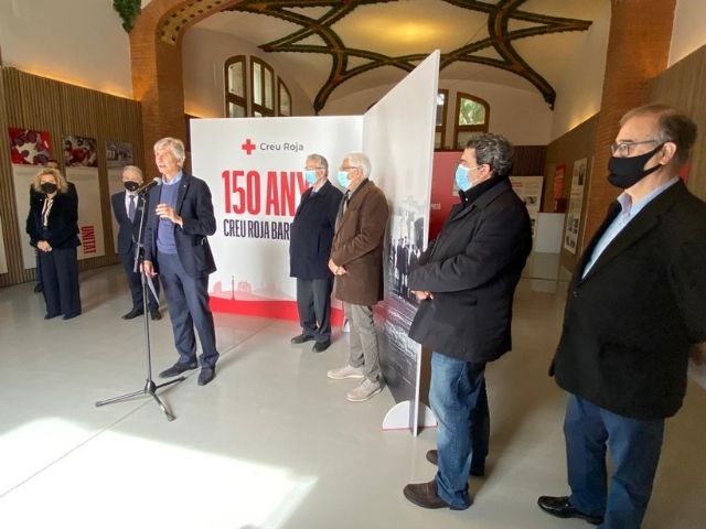 El Recinte Modernista de Sant Pau acull una exposició per commemorar els 150 anys de la Creu Roja a la ciutat de Barcelona