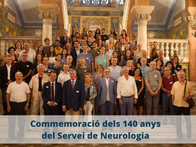 Commemoració dels 140 anys del Servei de Neurologia