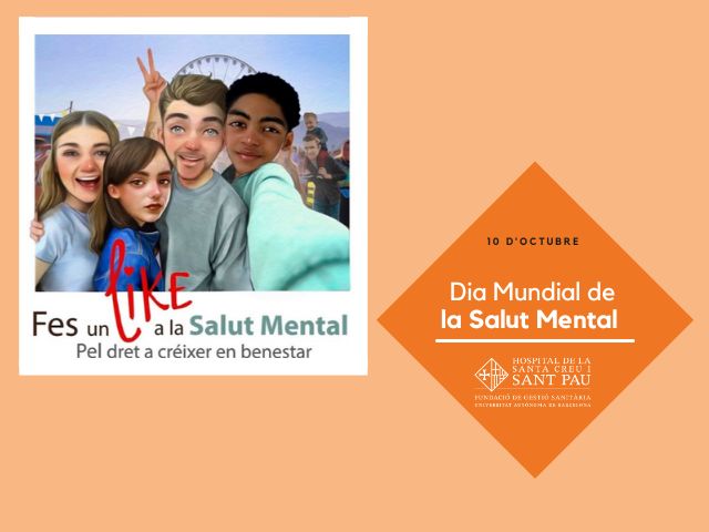 Sant Pau se suma al Dia Mundial de la Salut Mental