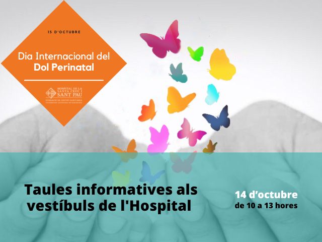 Taules informatives amb motiu del Dia Internacional del Dol Perinatal