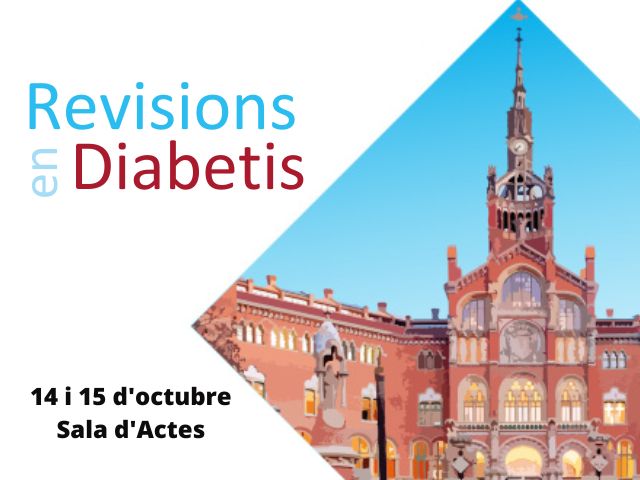 Congrés de Revisions en Diabetis 2022, a la Sala d’Actes de Sant Pau