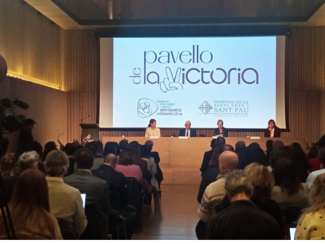 La Fundació Villavecchia presenta a Sant Pau el projecte Pavelló de la Victòria, el primer hospice pediàtric del país