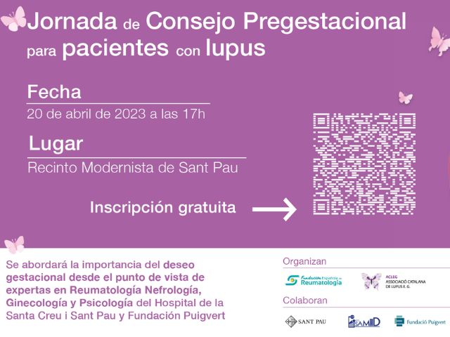 Jornada de “Consell pregestacional per a pacients amb lupus”