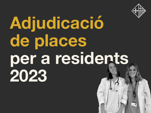 Adjudicació de places per a residents 2023
