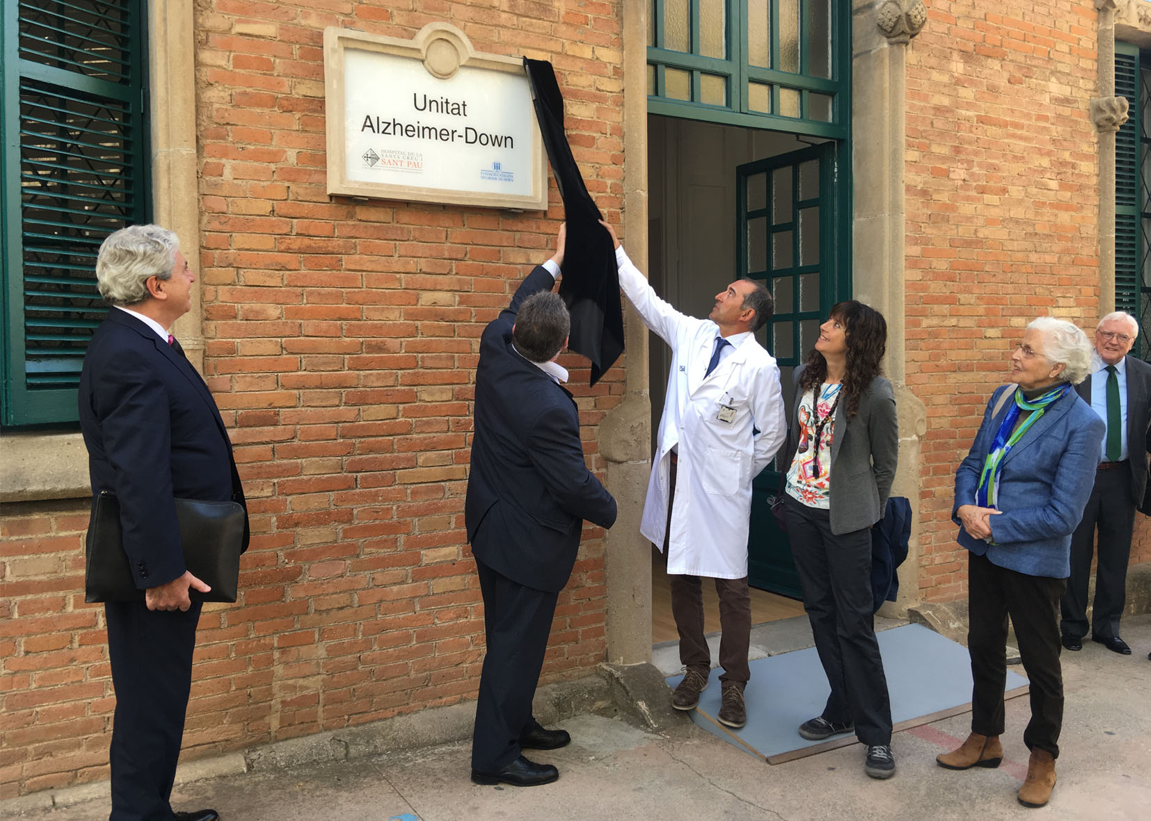 L’Hospital de la Santa Creu i Sant Pau i la Fundació Catalana Síndrome de Down inauguren la Unitat Alzheimer–Down