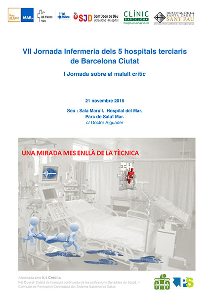 VII Jornada Infermeria dels 5 hospitals terciaris de Barcelona