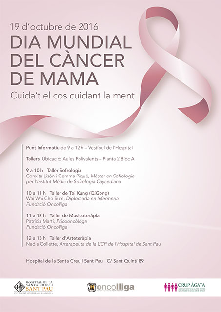 Dia Mundial del Càncer de Mama a Sant Pau