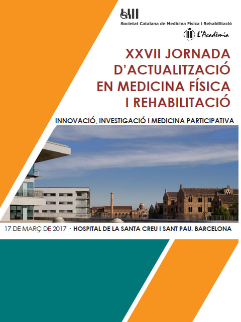 XXVII Jornada d’actualització en Medicina Física i Rehabilitació