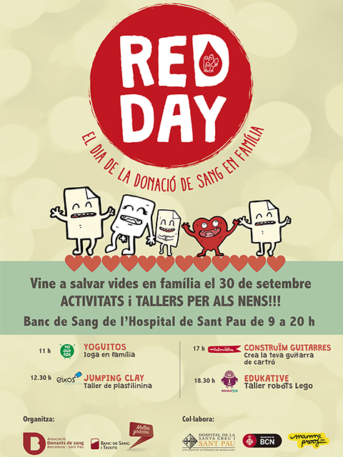 Red Day, donació de sang en família