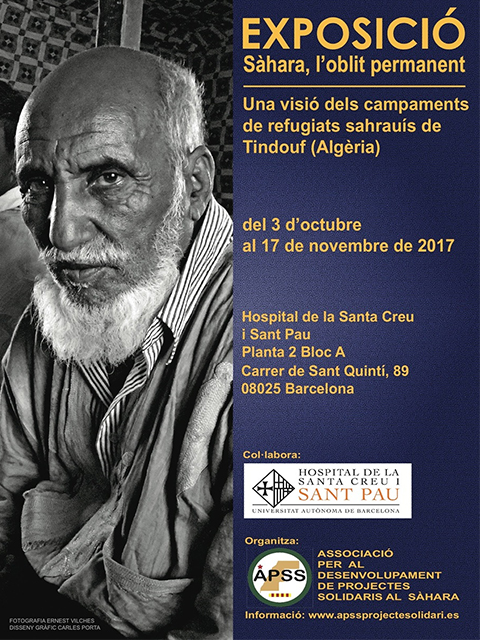 Exposició “Sàhara, l’oblit permanent”