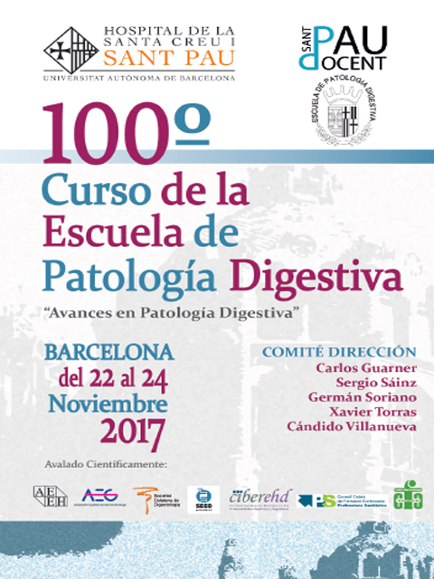 El curs de l’Escola de Patologia Digestiva celebra el seu número 100