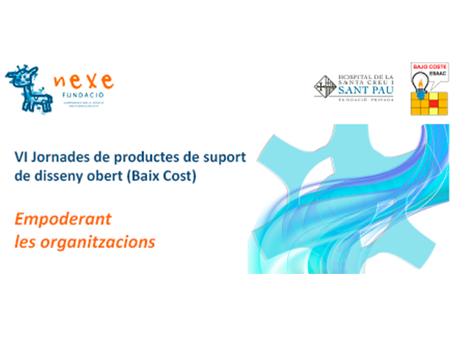 VI Jornades de productes de suport de disseny obert