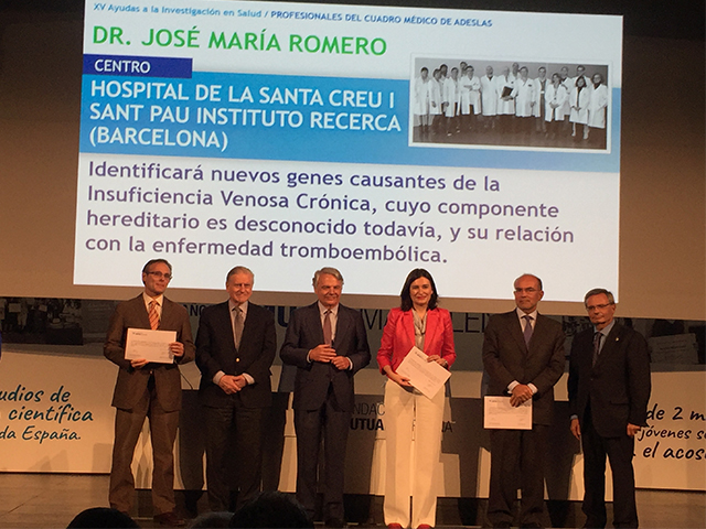 Sant Pau guanya una beca de la Fundación Mutua Madrileña per a la Investigació en Salut