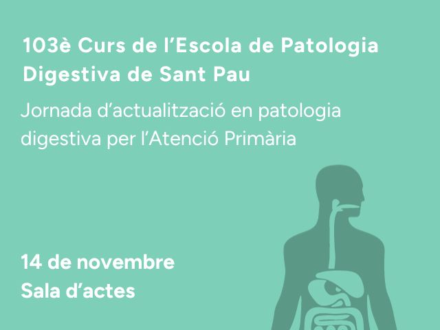 1ª Jornada d’actualització en patologia digestiva per a l’Atenció Primària