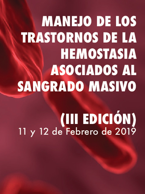 3a edició del curs Maneig dels trastorns de l’hemostàsia associats al sagnat massiu