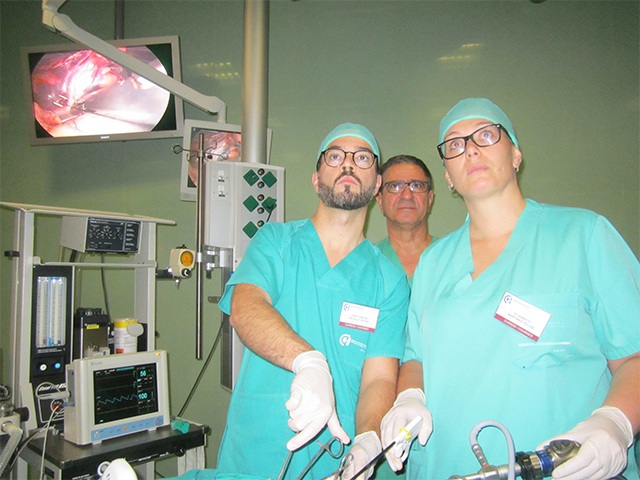 Sant Pau arriba a les 100 reseccions pulmonars majors a través de cirurgia mínimament invasiva