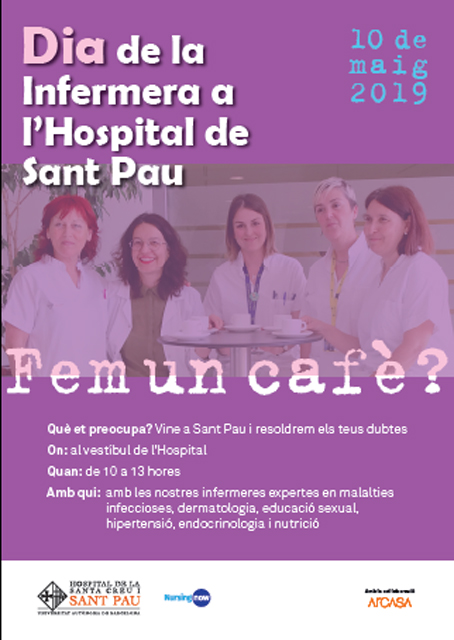 Dia internacional de la Infermera a l’Hospital de Sant Pau