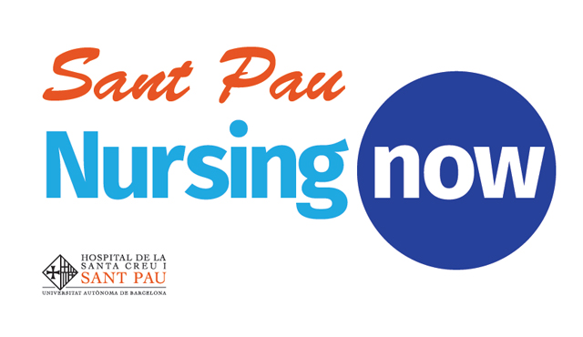 Inici de la campanya #12mesos12infermeres de #SantPauNursingNow