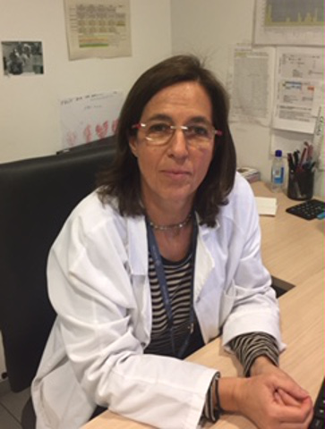 La Dra. Lasa, directora en funcions del Servei de Genètica