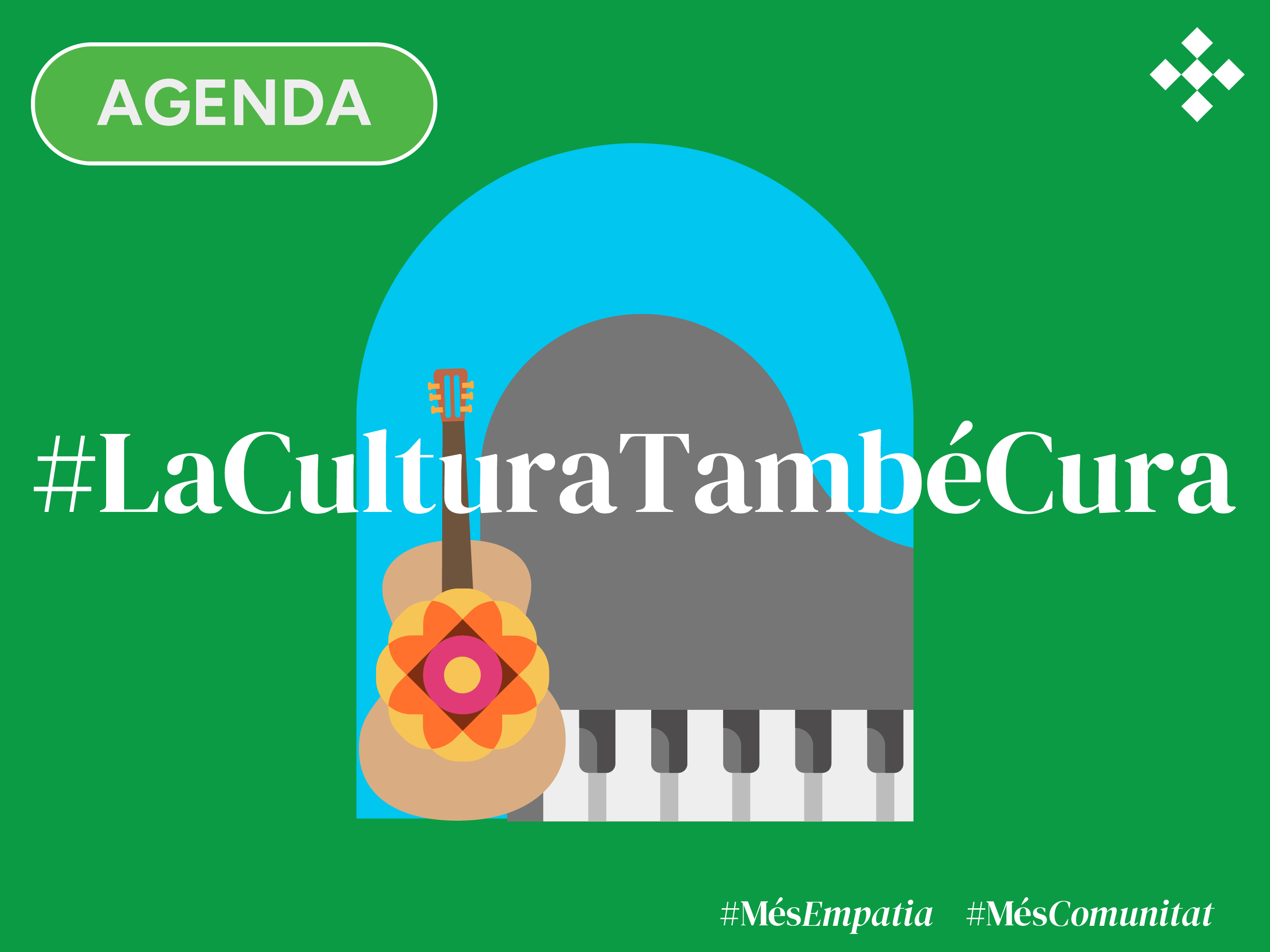 Sant Pau s’omple de música i cultura dins el marc #LaCulturaTambéCura