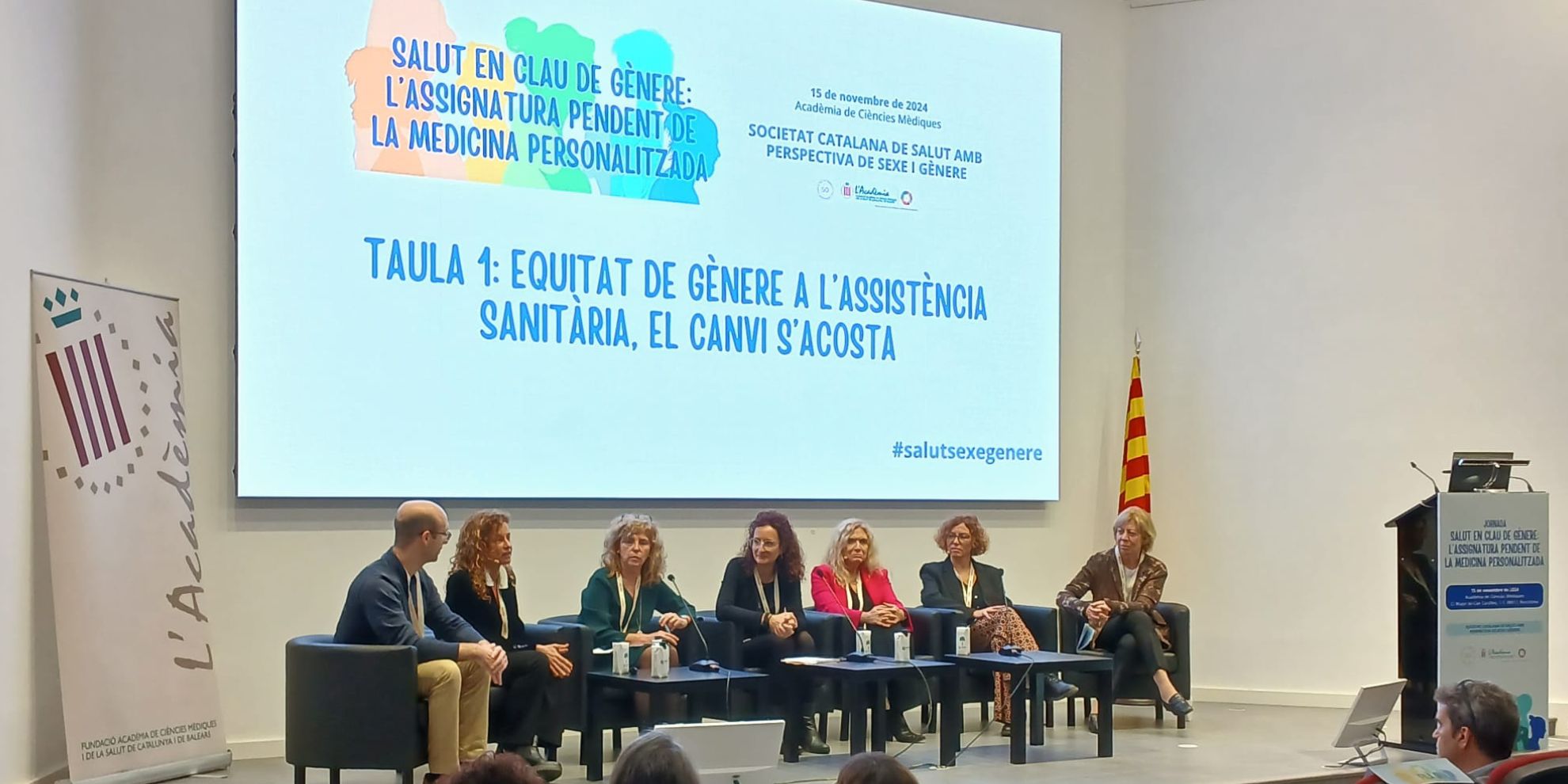 Primera jornada de la Societat Catalana de Salut en Perspectiva de Gènere amb èxit d’assistència