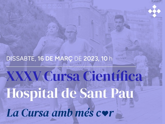 Arriba la 35a Cursa Científica de l’Hospital de Sant Pau
